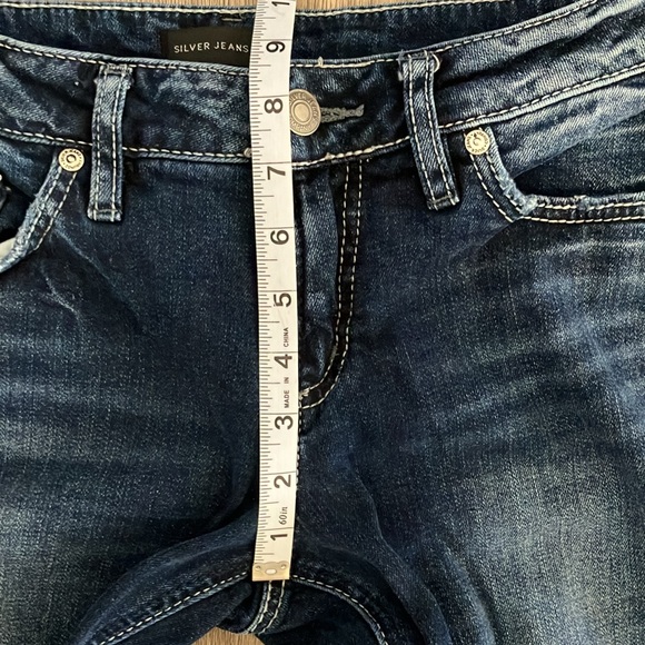 SILVER JEANS Suki Slim Boot Cut Denim Jeans. Size W27/L31. - Picture 10 of 11